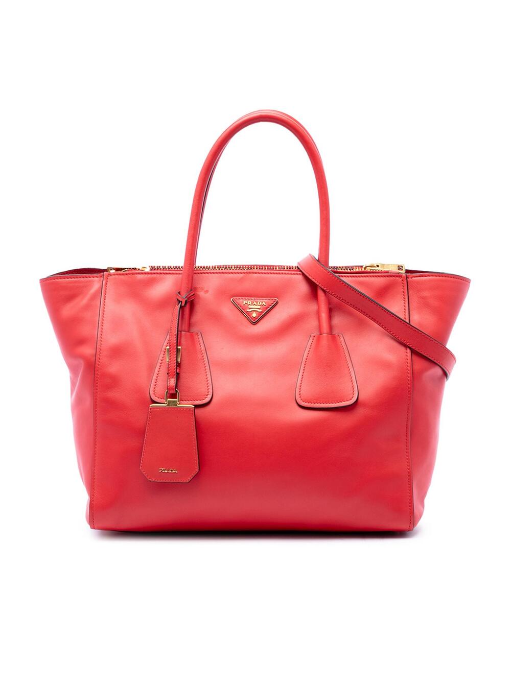 Prada Glace Calf Twin Pocket Double #358202P66B